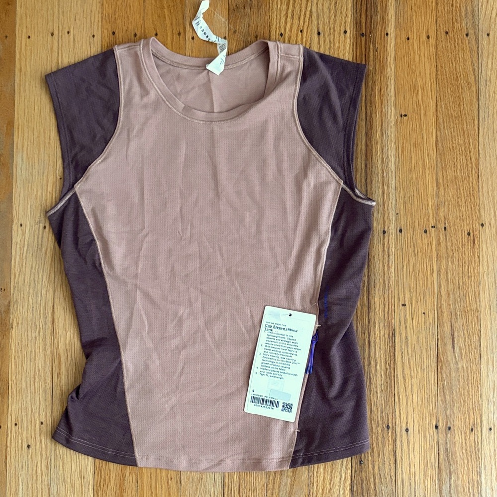 Lululemon Cap Sleeve hiking tank sz small women’s